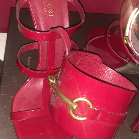 Gucci Open Toe Heels - Picture 5 of 6